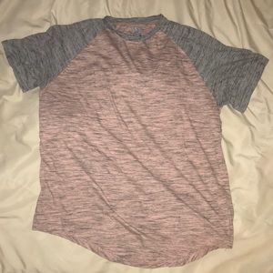 Pink and Gray T-shirt